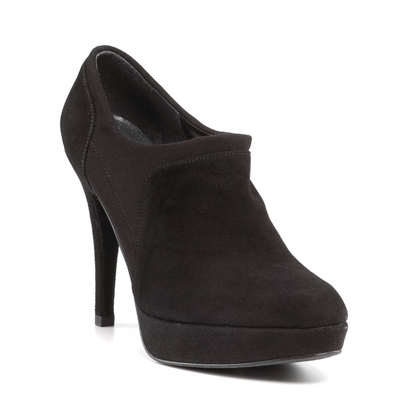 Stuart Weitzman Hold Me Booties in Black - Picture 1 of 7